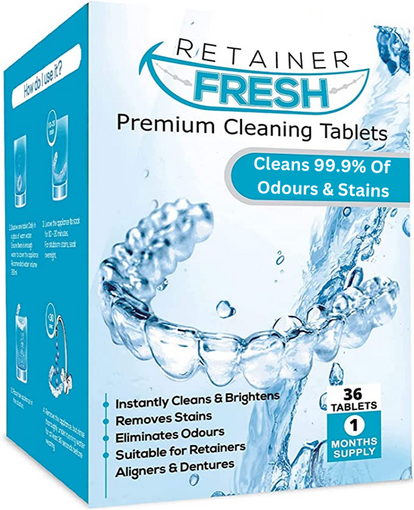 Beißschiene Reinigen Tabletten Retainer Fresh Kostenloser Versandkosten